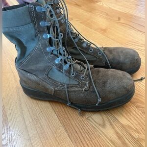 Belleville Men’s Army Combat Flight Boots Steel Toe, 10.5